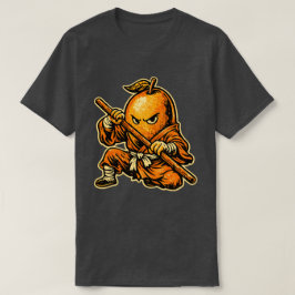 Mango Monk — Funny Tropical Fruit Shaolin Warrior  T-Shirt