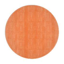 Mango Orange Solid Color | Classic | elegant Schneidebrett