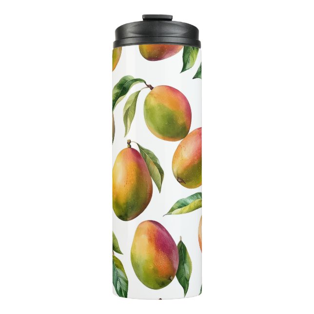 Mango Pattern Thermosbecher (Vorderseite)