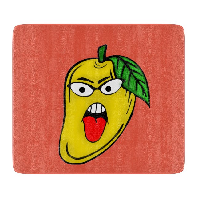 Mango Schneidebrett (Vorderseite)