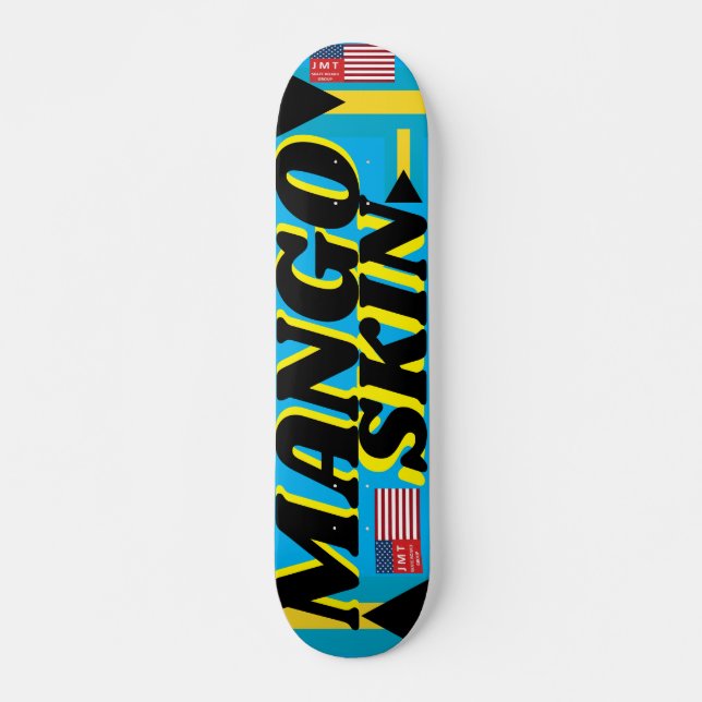 MANGO SKIN JMT ST LUCIA 7 3/4" Skateboard Deck (Vorne)