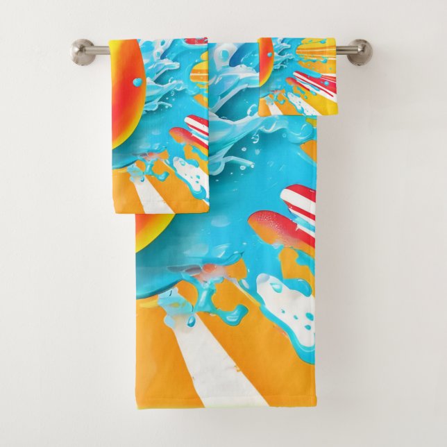 Mango Splash Delight Badhandtuch Set (Insitu)