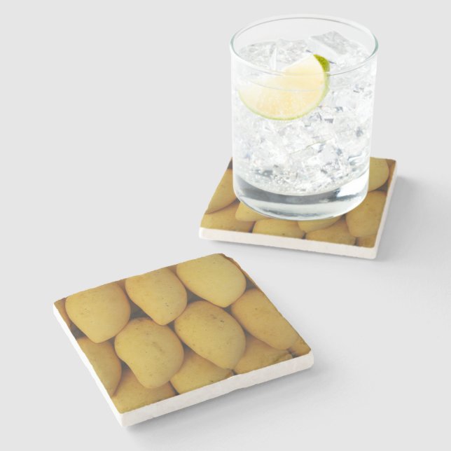 Mango Steinuntersetzer (Seitenansicht)