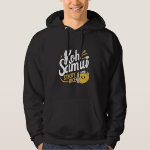 Mango Sticky Rice Lover Thailand Traveler Koh Sam Hoodie