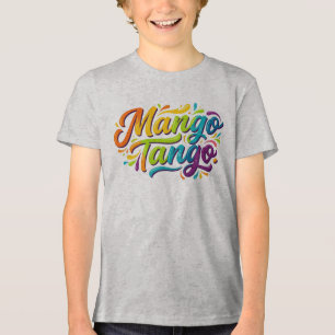 Mango Tango Tropical Vibes T-Shirt Tri-Blend Shirt