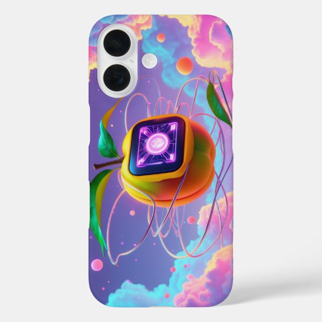 Mango Tech Dream iPhone 16 Hülle (Rückseite)
