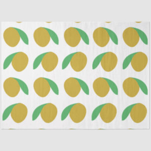 Mango Tropical Fruchtsommer Party Seidenpapier