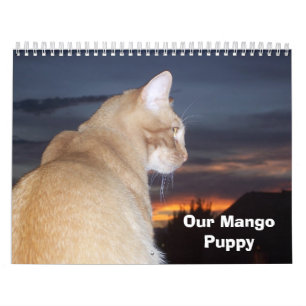 Mango-Welpe Kalender