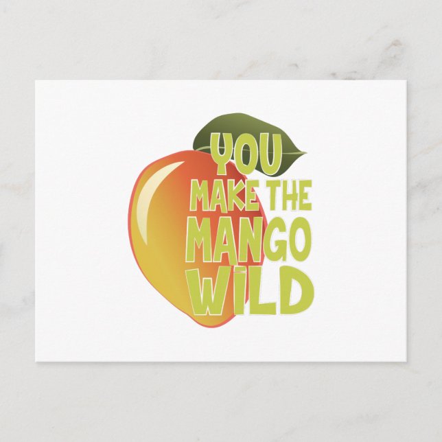 Mango Wild Postkarte (Vorderseite)