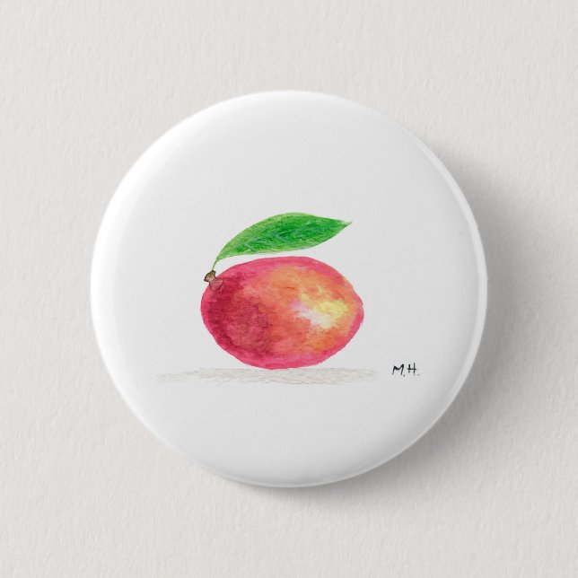 Mangofrucht Button (Vorderseite)
