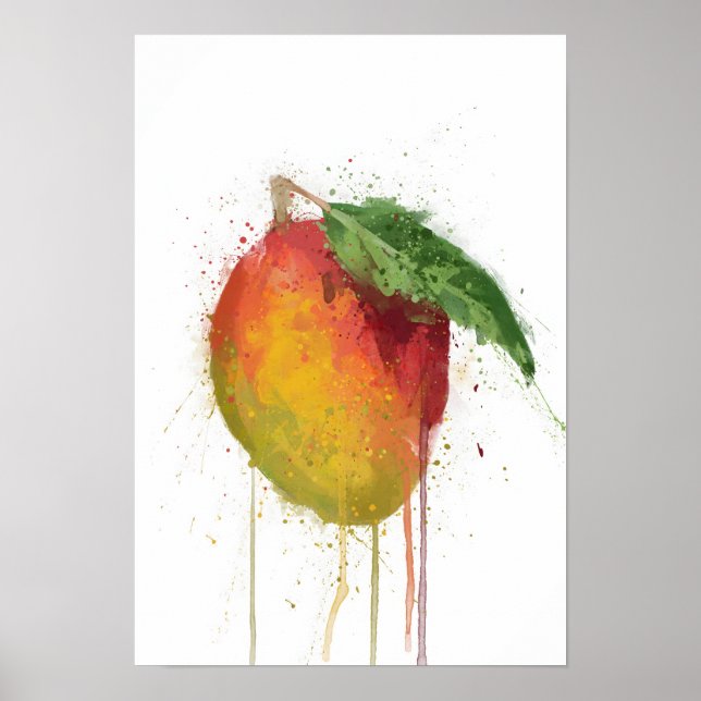 Mangofrucht Poster (Vorne)