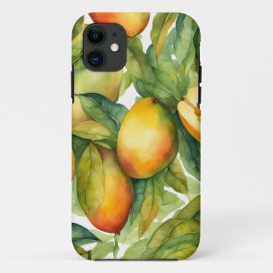 Mangofrüchte und Blätter Case-Mate iPhone Hülle