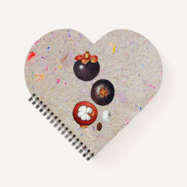 Mangosteen wachsen notizbuch