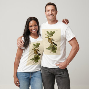 Mangrove Cuckoo von Audubons Vögeln von Amerika T-Shirt