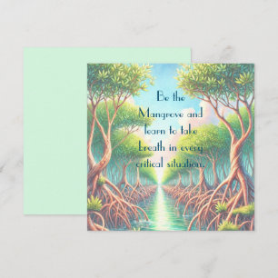 Mangrove & Quote-Karte
