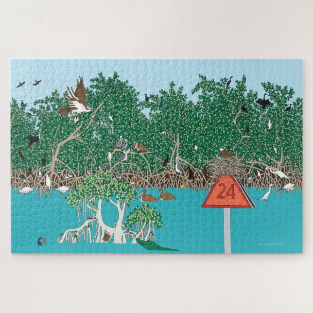 Mangroven-Insel 20x30 (Horizontal)