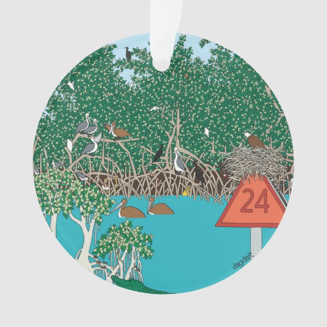 Mangroves Ornament (Vorderseite)