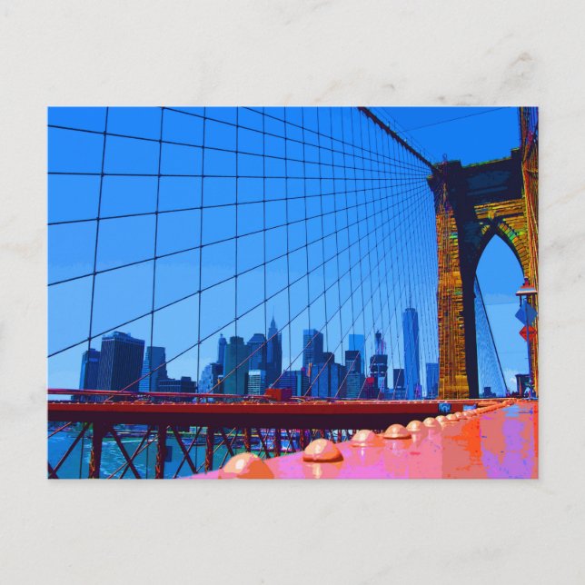 Manhattan 3000 postkarte (Vorderseite)