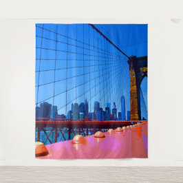 Manhattan 3000 wandteppich