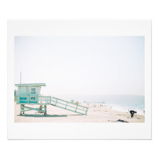 Manhattan Beach Lifeguard Shack Fotodruck