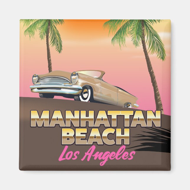 Manhattan Beach Los Angeles Magnet (Vorne)