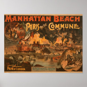 Manhattan Beach - Paris und das Kommune-Spiel Poster
