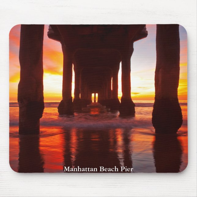 Manhattan- Beachpier Mousepad (Vorne)