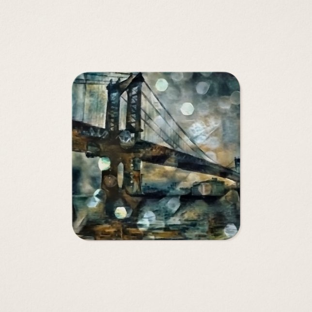 Manhattan Bridge abstrakt (Vorderseite)