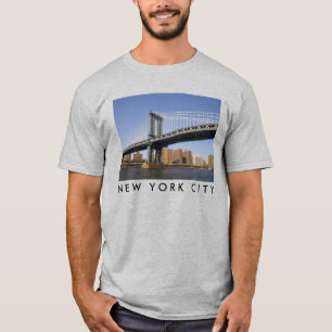 Manhattan Bridge East River   New York City T-Shirt