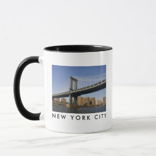 Manhattan Bridge East River New York City Tasse