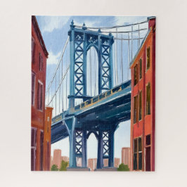 Manhattan Bridge New York City Gemälde