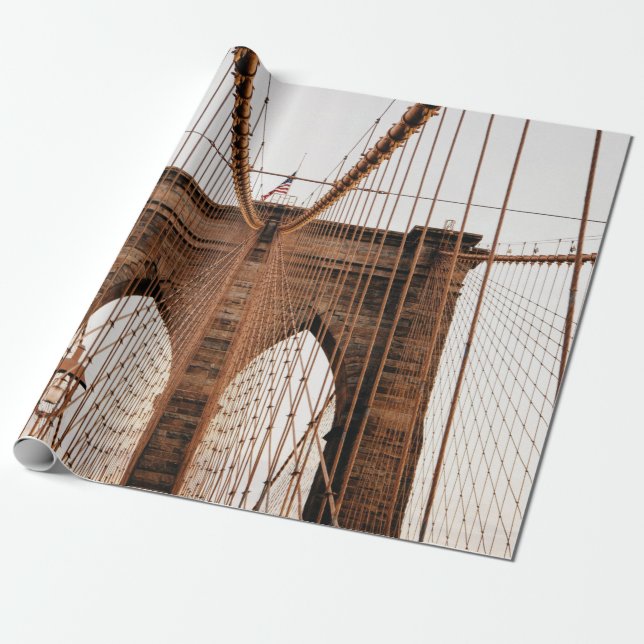 MANHATTAN BRIDGE NEW YORK GESCHENKPAPIER (Ungerollt)