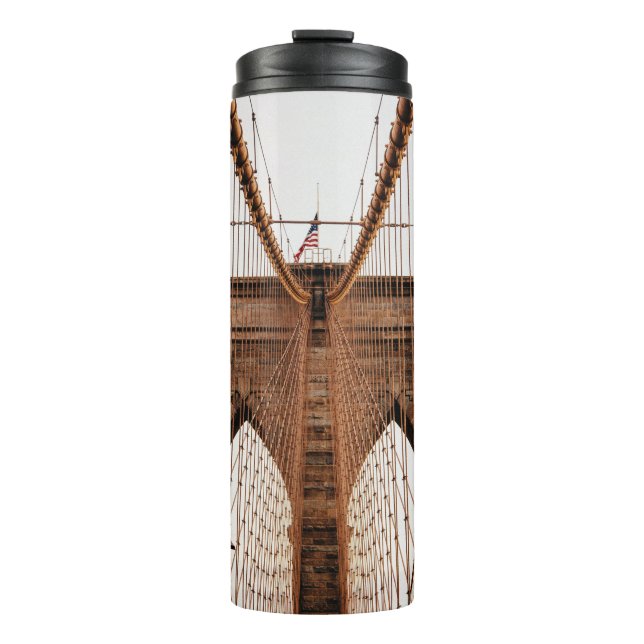 MANHATTAN BRIDGE NEW YORK THERMOSBECHER (Vorderseite)