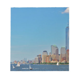 Manhattan Brooklyn New York NYC Notizblock