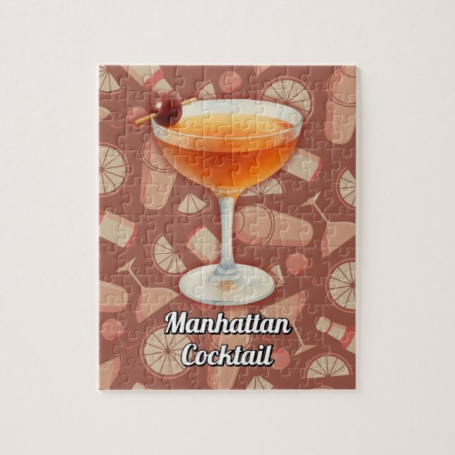 Manhattan Cocktail (Vertikal)