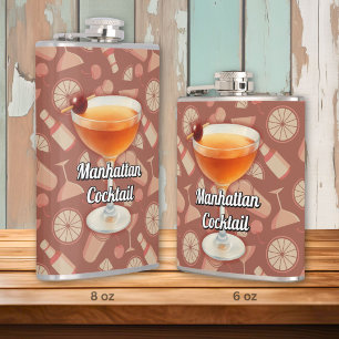 Manhattan Cocktail Flachmann