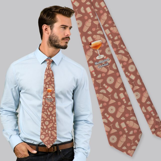 Manhattan Cocktail Krawatte (Von Creator hochgeladen)