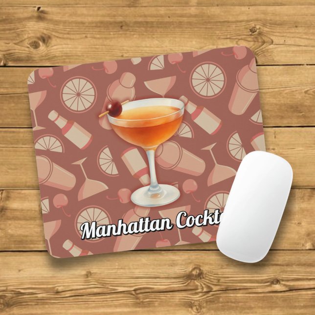 Manhattan Cocktail Mousepad (Von Creator hochgeladen)