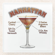 Manhattan Cocktail Recia Art Untersetzer