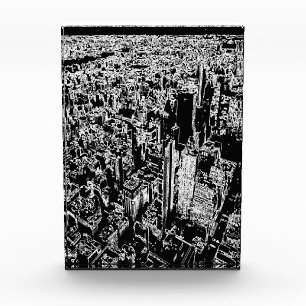 Manhattan entworfen fotoblock