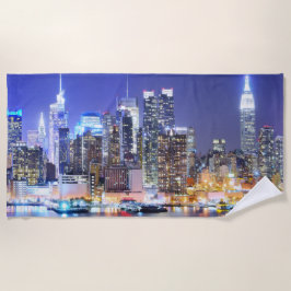 Manhattan Gebäude Strandtuch