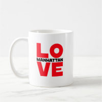Manhattan Liebe Kaffee Tasse