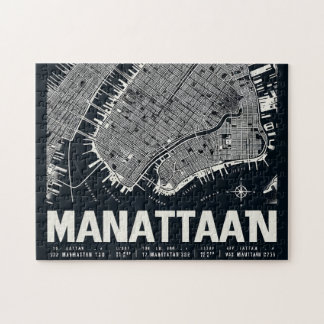 Manhattan Map Illustration