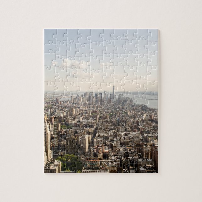 Manhattan New York Aerial View (Vertikal)