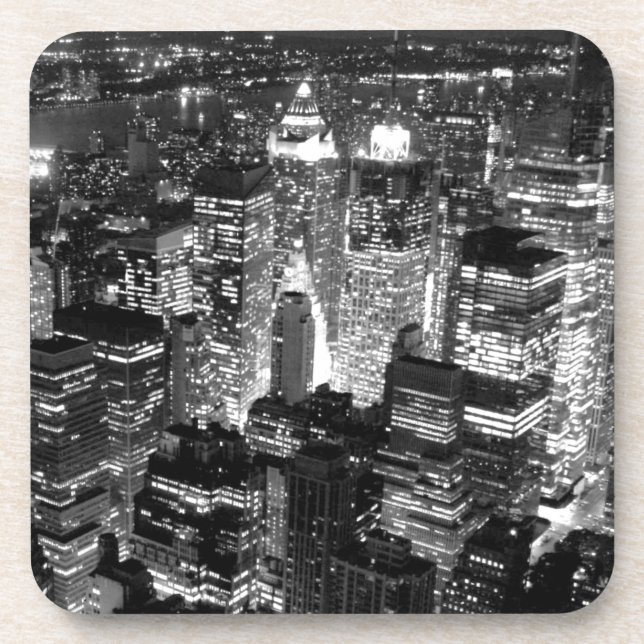 Manhattan New York City Getränkeuntersetzer (Vorderseite)