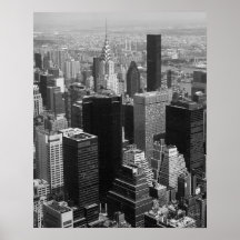 Manhattan New York City mit Chrysler Building