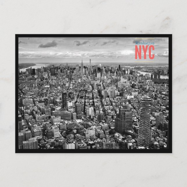 Manhattan, New York City Postcard Postkarte (Vorderseite)
