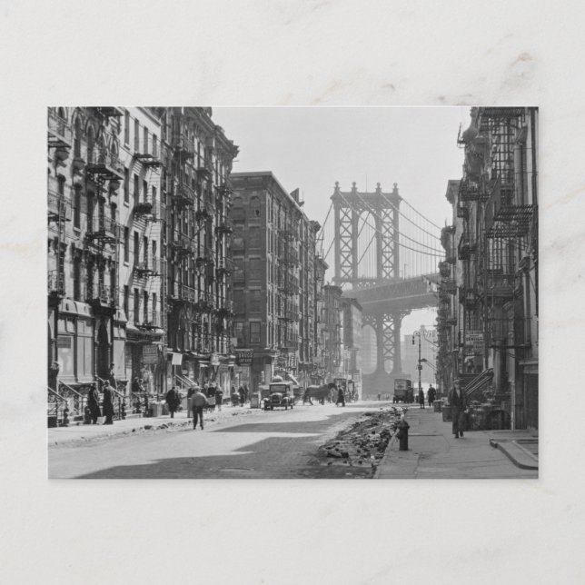 Manhattan, New York Postkarte (Vorderseite)