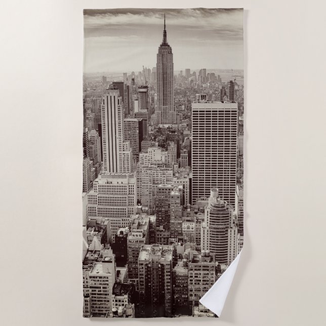 Manhattan, New York Strandtuch (Vorderseite)