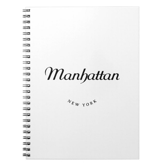 Manhattan NY Notizblock (Vorderseite)